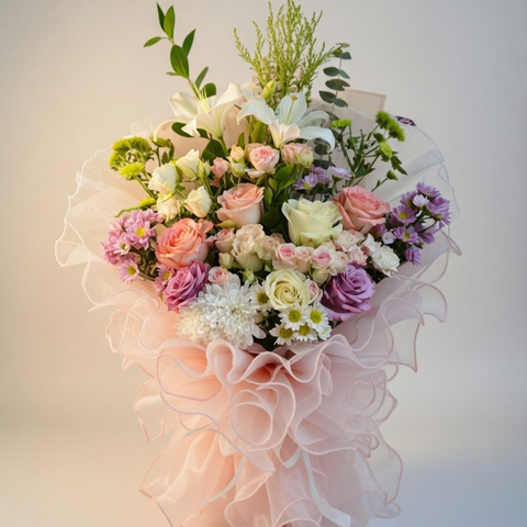 Ethereal Blush Tulle Dream