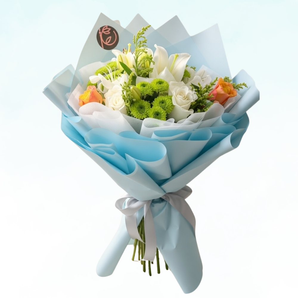 Azure Harmony Bouquet
