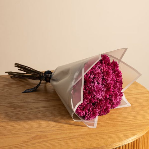 Charming Purple Chrysanthemum Bouquet